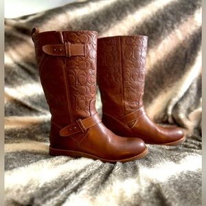 Coach Virginia Women's Brown Tall Boots, Size 7
